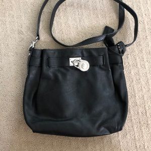 *SOLD* Michael Kors Black Leather Bag Purse